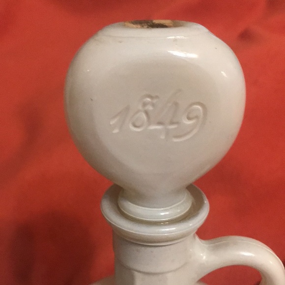 1849 Thomas Jefferson Monticello OLD FITZGERALD decanter - Picture 3 of 6